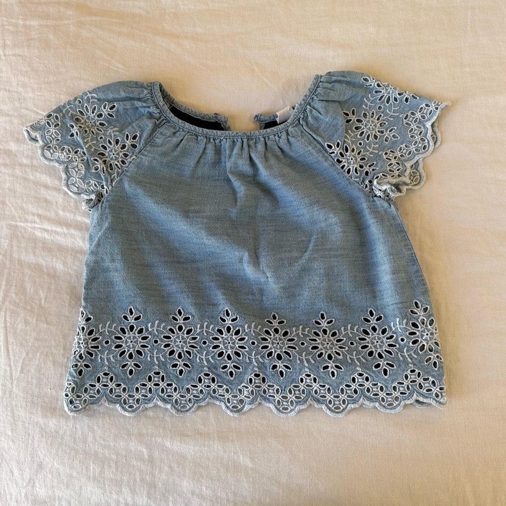 Gap Toddler Girl Eyelet Blouse